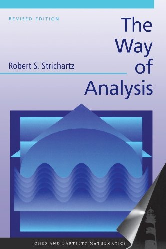 Robert S. Strichartz The Way Of Analysis Revised Edition Rev 