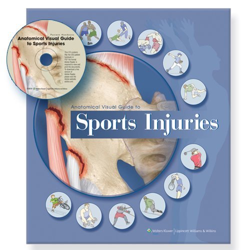 Anatomical Chart Company Anatomical Visual Guide To Sports Injuries [with C 