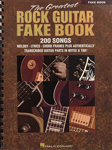 Hal Leonard Corp. The Greatest Rock Guitar Fake Book 