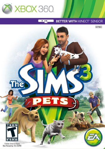 Xbox 360 Sims 3 Pets 