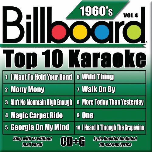 Billboard Top 10 Karaoke/Vol. 4-60's-Billboard Top 10 K@Karaoke@Incl. Cdg/10+10 Song