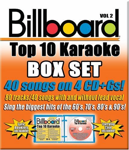 Billboard Top 40 Karaoke/Vol. 2-Billboard Top 40 Karaok@Karaoke@Incl Cdg/4 Cd/40+40 Song