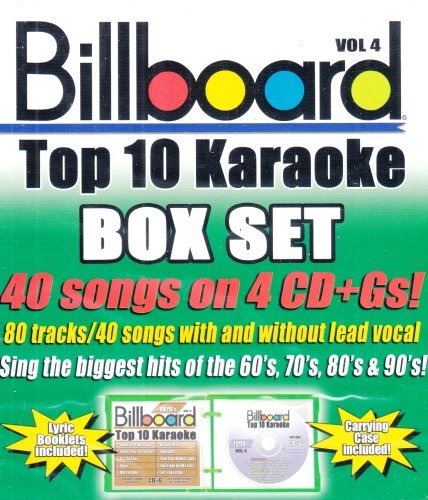 Billboard Top 40 Karaoke/Vol. 4-Billboard Top 10 Karaok@Karaoke@Incl Cdg/4 Cd/40+40 Song