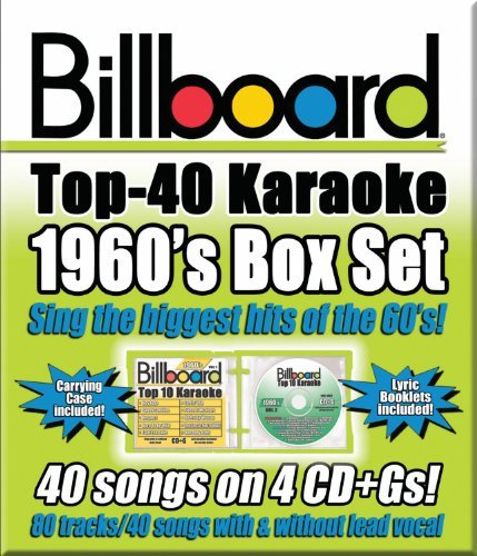 Billboard Top 40 Karaoke/Billboard 1960's Top 40 Karaok@Karaoke@Incl Cdg/4 Cd/40+40 Song