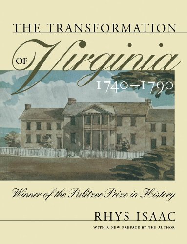 Rhys Isaac/Transformation of Virginia, 1740-1790@Revised