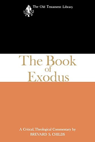 Childs The Book Of Exodus A Critical Theological Commentary 