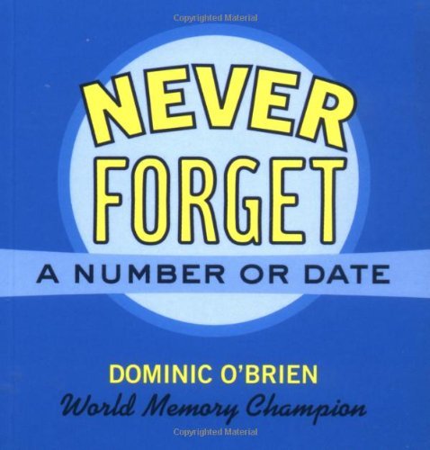 Dominic O'Brien/Never Forget a Number or Date