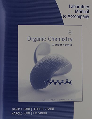T. K. Vinod Lab Manual For Organic Chemistry A Short Course 13th 0013 Edition; 
