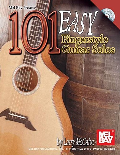 Larry Mccabe 101 Easy Fingerstyle Guitar Solos [with Cd] 