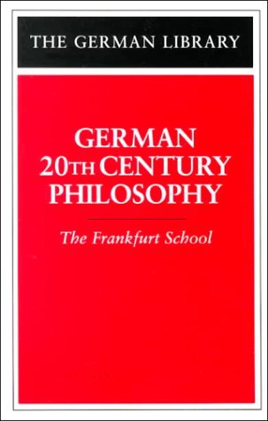 T. W. Adorno German Twentieth Century Philosophy 