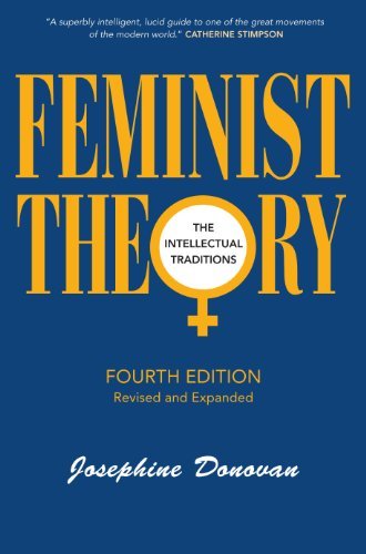 Josephine Donovan Feminist Theory Feminist Theory The Intellectual Traditions Third Edition The Int 0003 Edition; 
