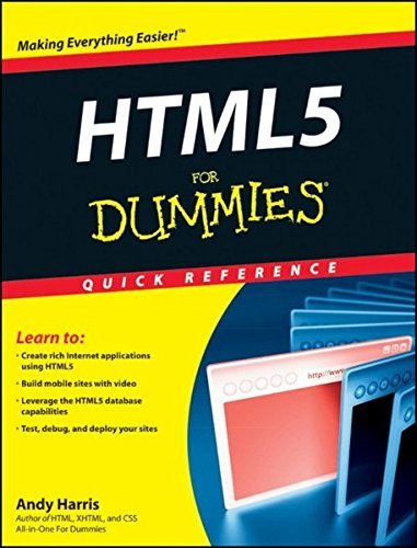 Andy Harris/HTML5 for Dummies Quick Reference