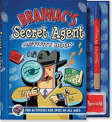 Inc Peter Pauper Press/Brainiac's Secret Agent Activity B