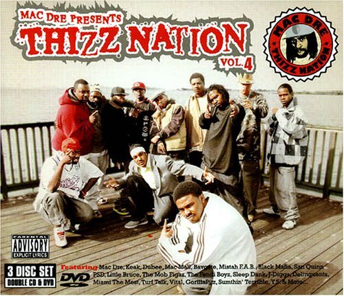 Mac Dre Presents Vol. 4 Thizz Nation Explicit Version 2 CD Incl. DVD 