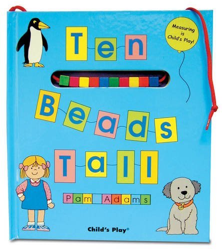 Pam Adams Ten Beads Tall Measuring Is Child's Play! [with String Of Square 