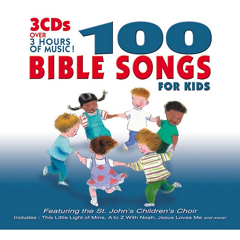 St. John's Children's Choir 100 Bible Songs For Kids 3 CD Set Digipak 