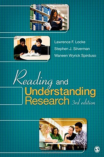 Lawrence F. Locke Reading And Understanding Research 0003 Edition; 
