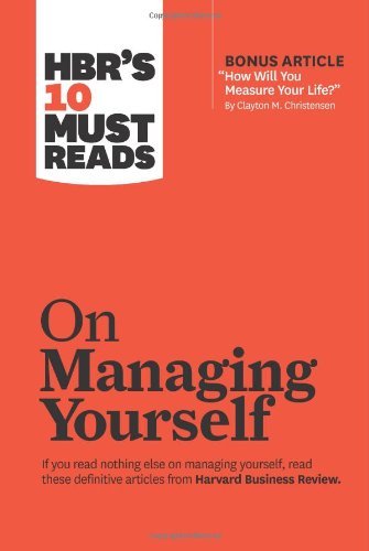 Harvard Business Review/Hbr's 10 Must Reads On Managing Yourself (With Bon