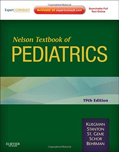 Robert M. Kliegman Nelson Textbook Of Pediatrics Expert Consult Premium Edition Enhanced Online 0019 Edition;revised 