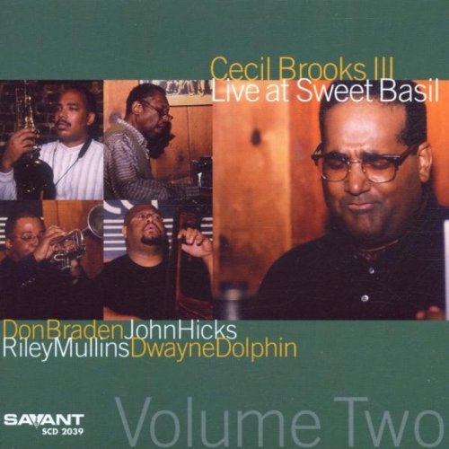 Cecil Iii Brooks/Vol. 2-Live At Sweet Basil