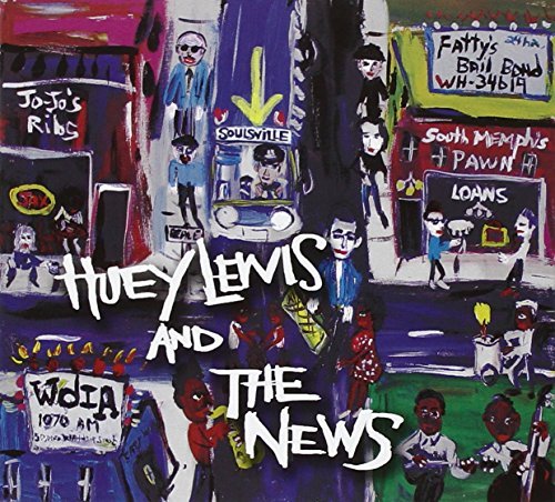 Huey & The News Lewis Soulsville CD Jacket 