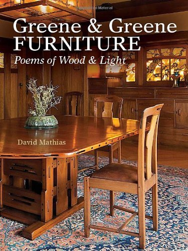 David Mathias/Greene & Greene Furniture@ Poems of Wood & Light