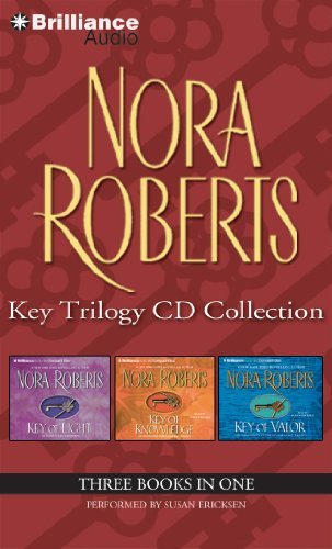 Nora Roberts Nora Roberts Key Trilogy CD Collection Key Of Light Key Of Knowledge Key Of Valor Abridged 