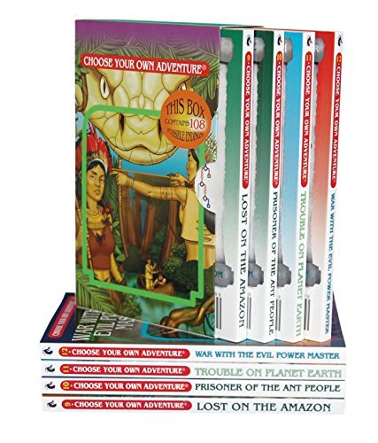 R. A. Montgomery Choose Your Own Adventure 4 Book Boxed Set #3 (los 