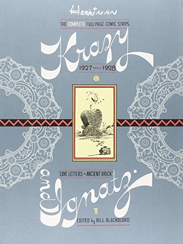George Herriman Krazy & Ignatz 1927 1928 "love Letters In Ancient Brick 