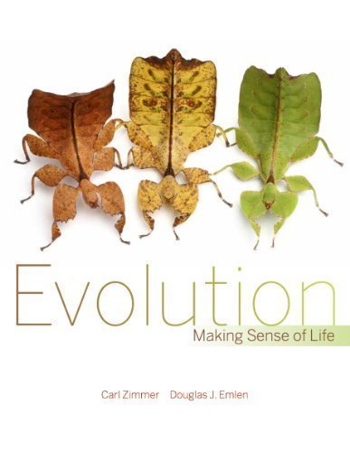 Carl Zimmer Evolution Making Sense Of Life 