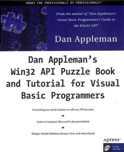 Dan Appleman Dan Appleman's Api Puzzle Book & Tutorials For Vis 