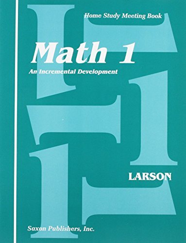 Larson Student's Meeting Book 1st Edition 