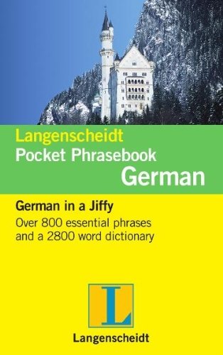 Langenscheidt Langenscheidt Pocket Phrasebook German German In A Jiffy 
