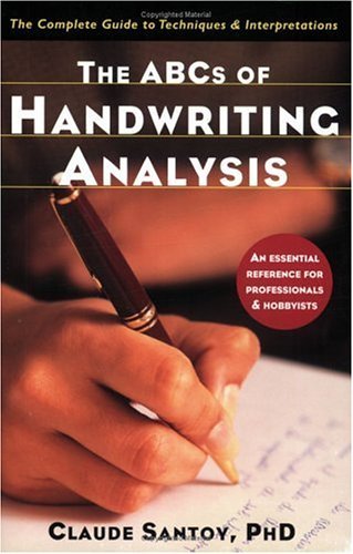 Claude Santoy/The Abcs of Handwriting Analysis@Reissue
