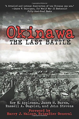 Roy E. Appleman Okinawa The Last Battle 