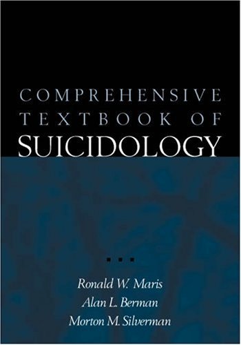 Ronald W. Maris Comprehensive Textbook Of Suicidology 