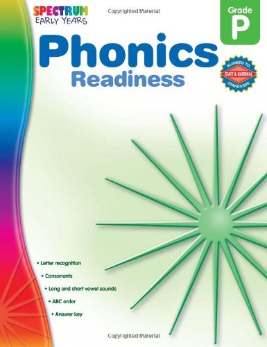 Spectrum/Phonics Readiness, Grade Pk