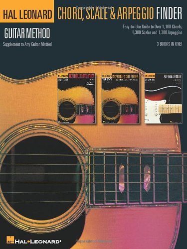 Hal Leonard Corp/Guitar Chord, Scale & Arpeggio Finder@ Easy-To-Use Guide to Over 1,100 Chords, 1,300 Sca