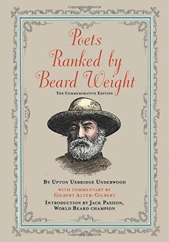 Upton Uxbridge Underwood/Poets Ranked by Beard Weight@Commemorative