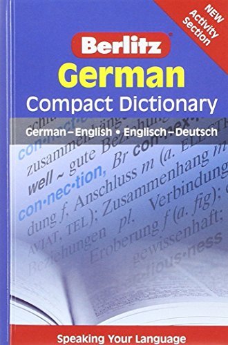 Berlitz Publishing/Berlitz German Compact Dictionary@ German-English/Englisch-Deutsch@0003 EDITION;
