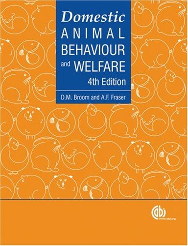 A. F. Fraser Domestic Animal Behavior And Welfare 