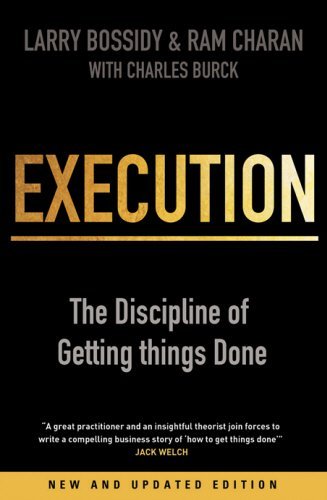 Larry Bossidy/Execution@The Discipline Of Getting Things Done