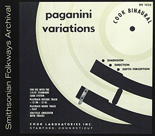 Frank Glazer Paganini Variations CD R 