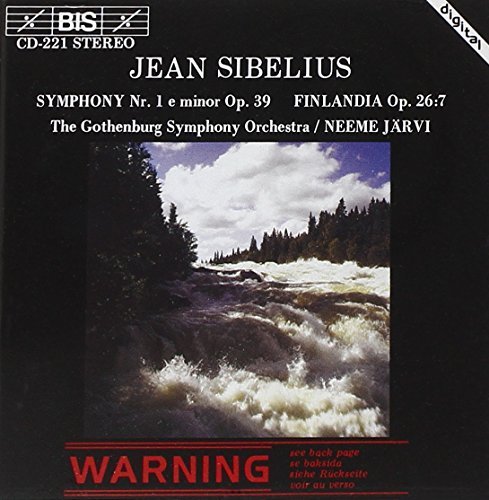 J. Sibelius/Sym 1/Finlandia@Jarvi/Gothenburg So
