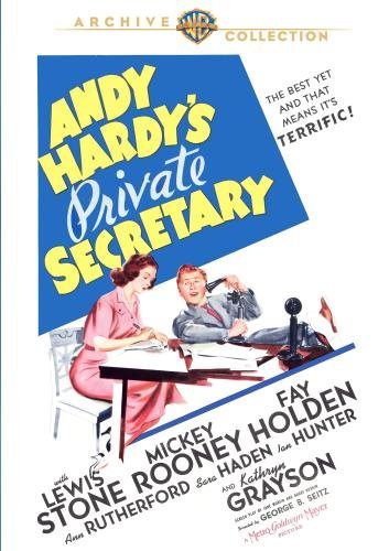 Andy Hardy's Private Secretary/Rooney/Stone/Parker@MADE ON DEMAND@This Item Is Made On Demand: Could Take 2-3 Weeks For Delivery