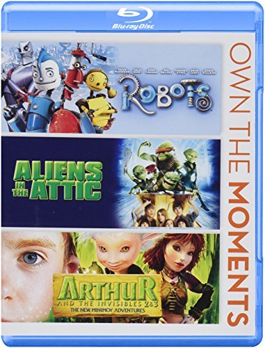 Robots/Aliens In The Attic/Arthur/Triple Feature@Blu-Ray@Nr