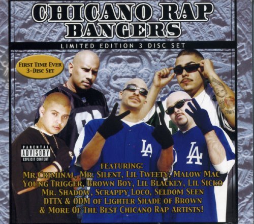 Chicano Rap Bangers/Chicano Rap Bangers@Explicit Version@3 Cd