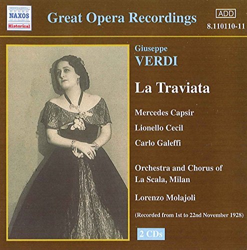 G. Verdi/Traviata-Comp Opera@Caspir/Cecil/Galeffi@Molajoli/La Scala