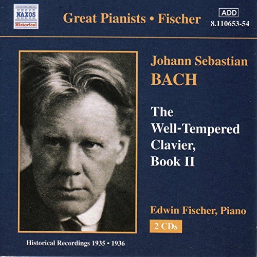 J.S. Bach/Well-Tempered Clavier Bk 2@Fischer*edwin (Pno)
