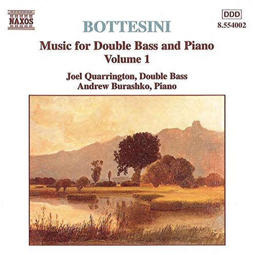 G. Bottesini/Music For Double Bass & Piano@Quarrington (Db)/Burashko
